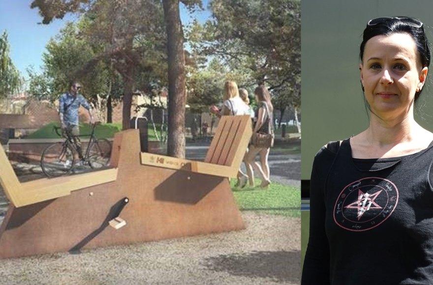 Radeln und gruener Strom