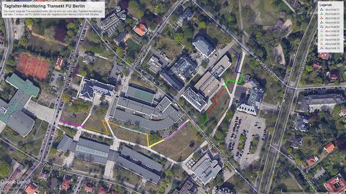 Karte Tagfalter-Monitoring