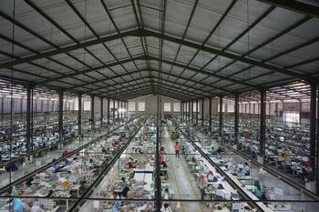 Jeans factory in Semarang, Indonesia