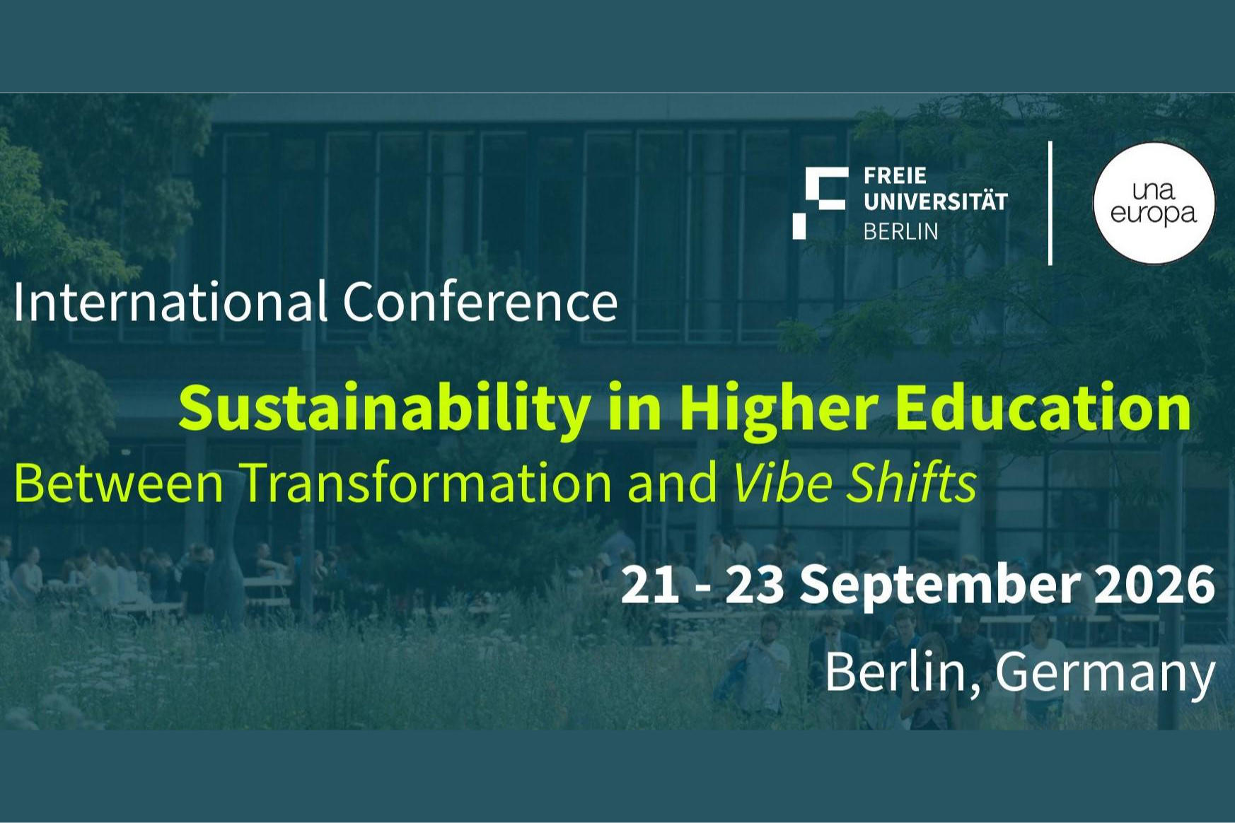 2026 Sustainability in Higher Education Conference