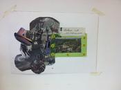 Aus dem Workshop Öko-Collage: Aus Müll wird Kunst (von Lupe Godoy)