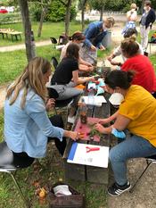 Bei der Fortbildung am 16. August 2021