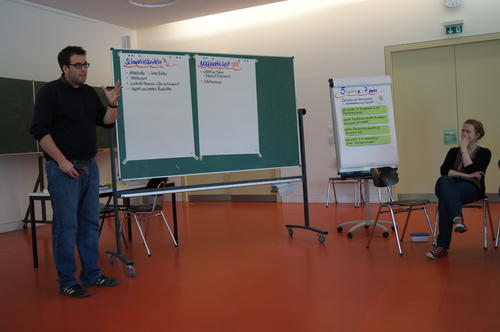 Dr. Stefan Gross beim Vortrag