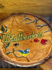 In der Blätterlaube