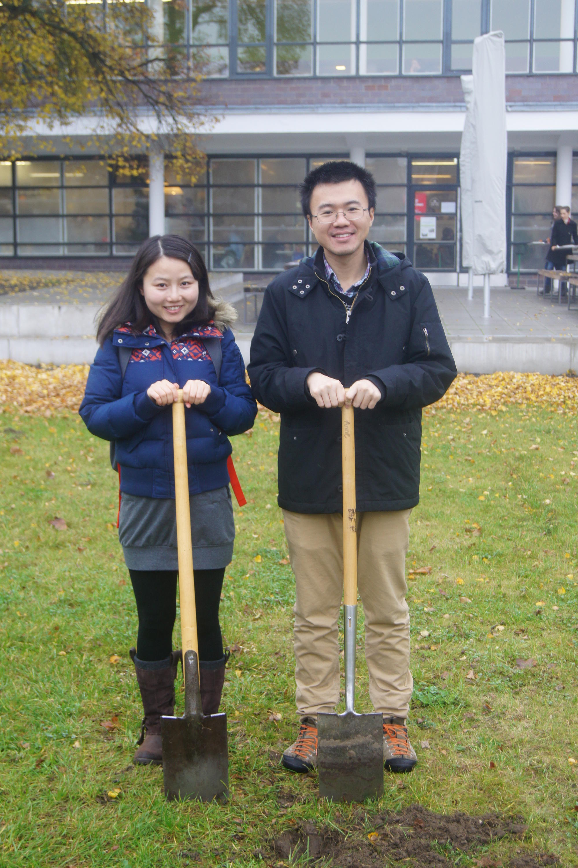 Startklar für die Pflanzaktion