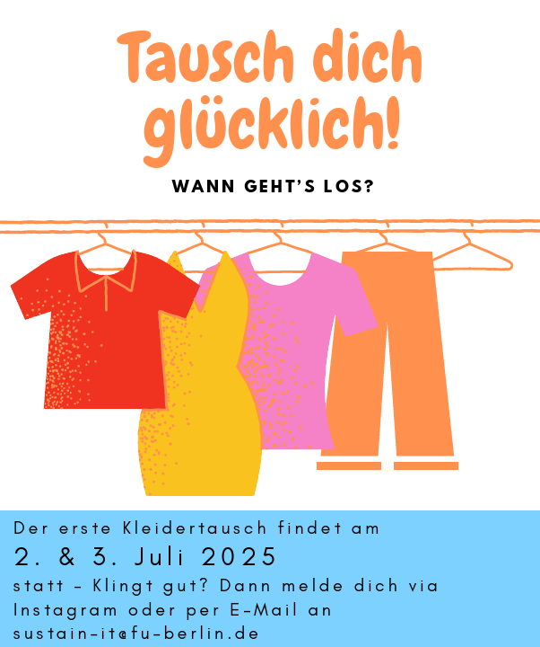 Kleidertausch am 2. und 3. Juli 2025