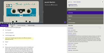 Screenshot Jacob_Werbin_Sammlung_Lanzmann_in_OHD