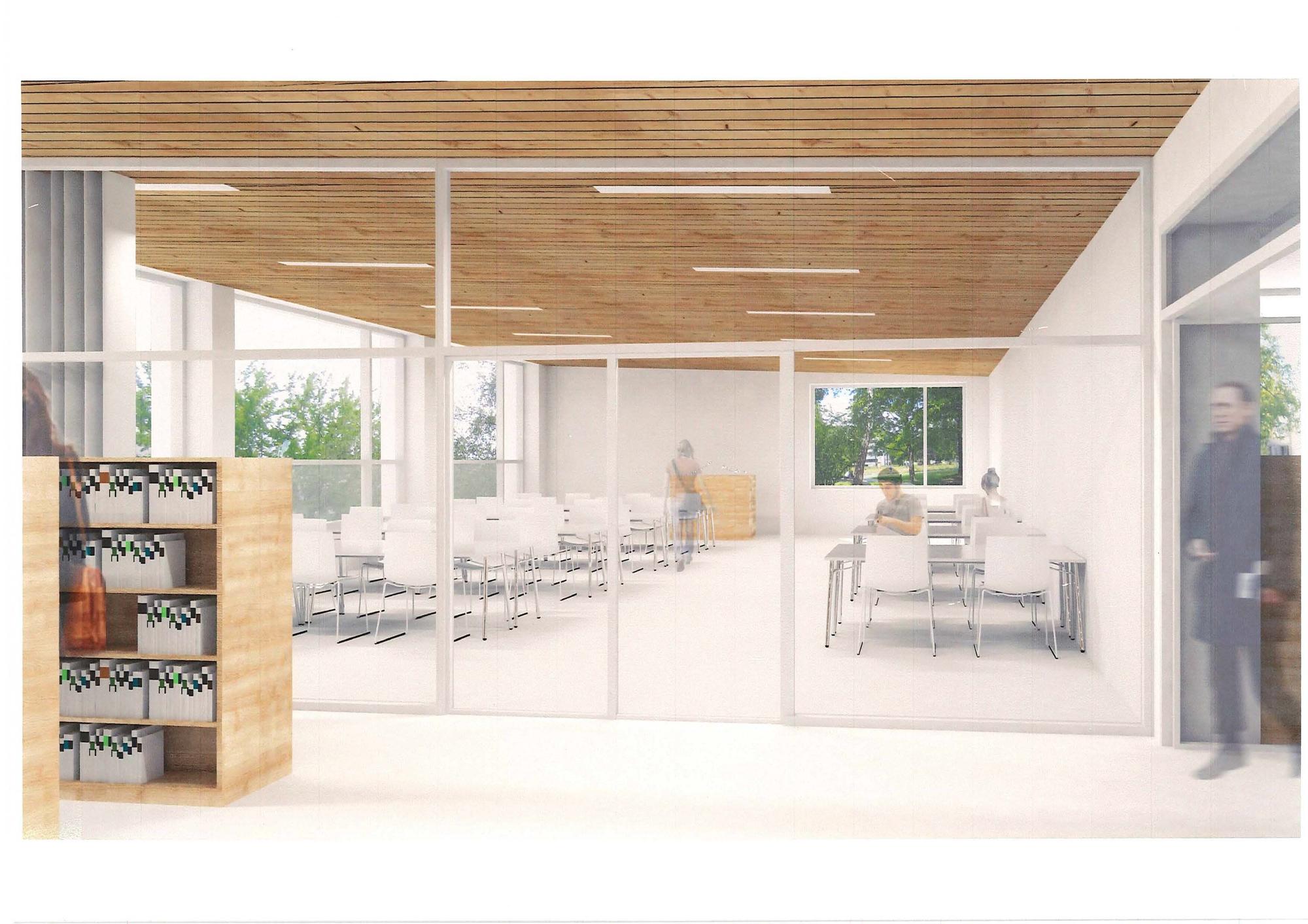 Wirtschaftswissenschaftliche Bibliothek Visualisierung 2