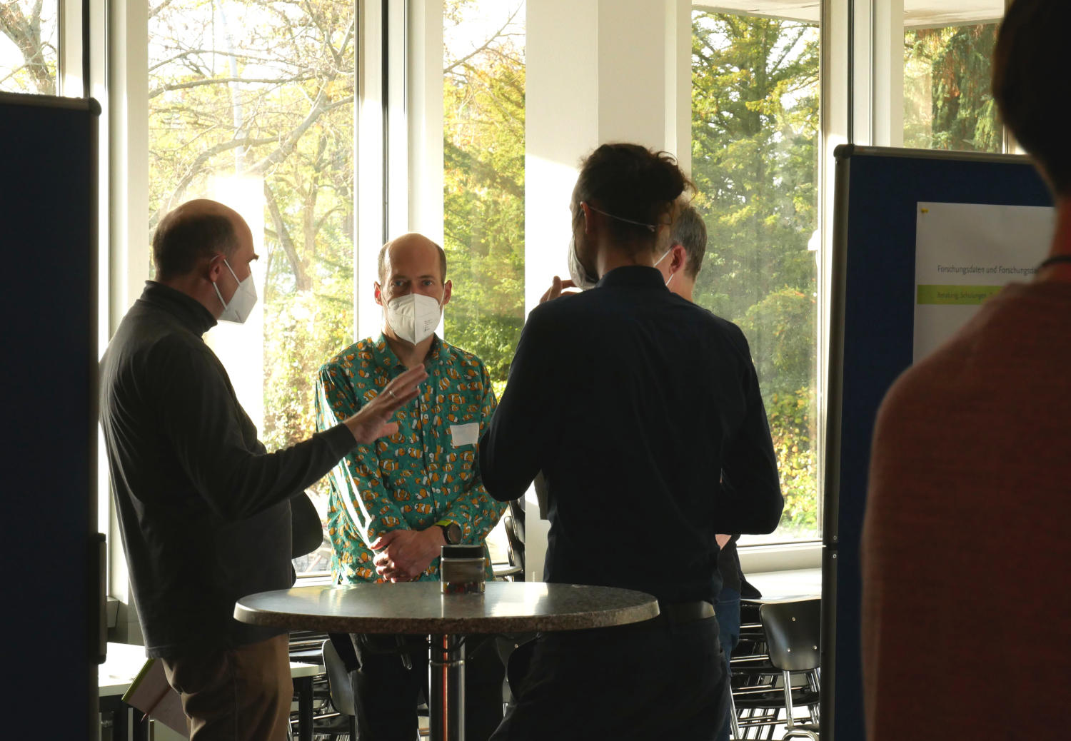 Austausch und Vernetzung standen beim Aktionstag Forschungsdaten digital wie in Präsenz im Vordergrund