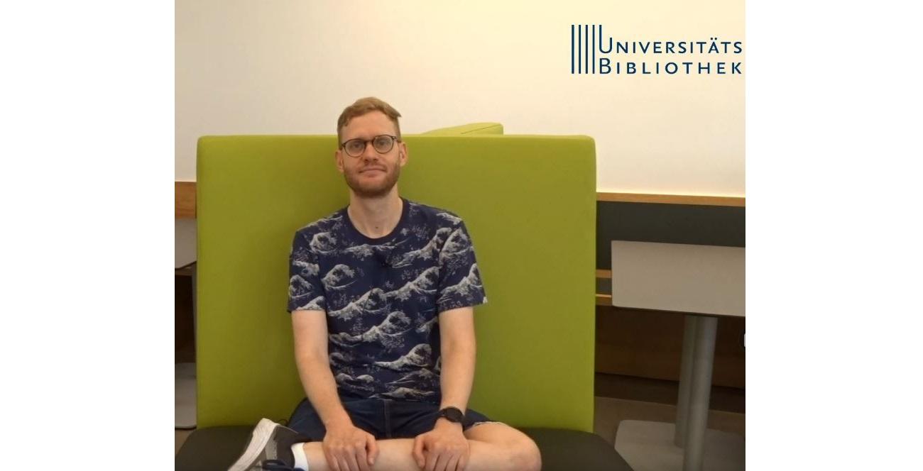 Marc Spieseke aus der Zentralbibliothek