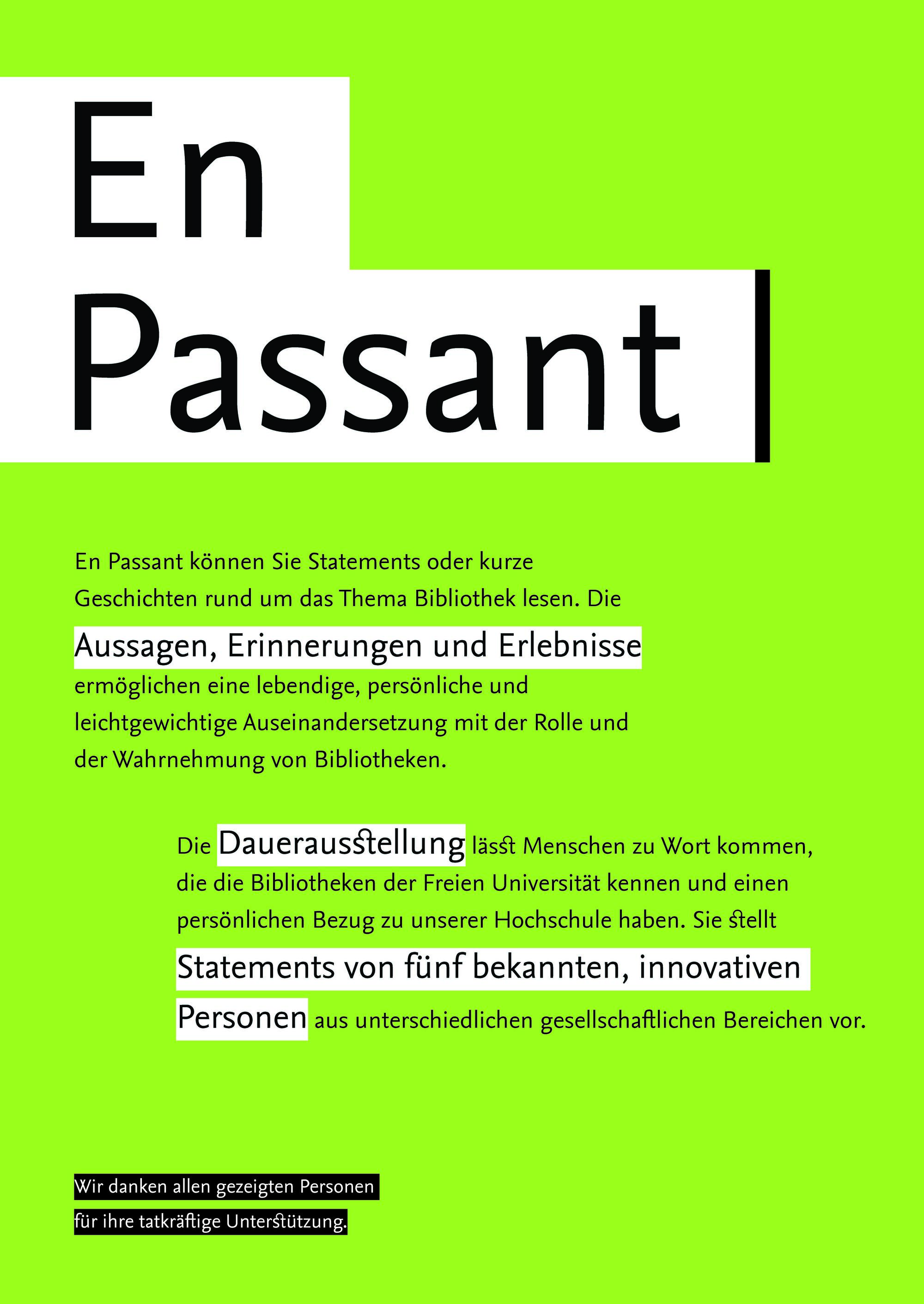 Plakat En Passant