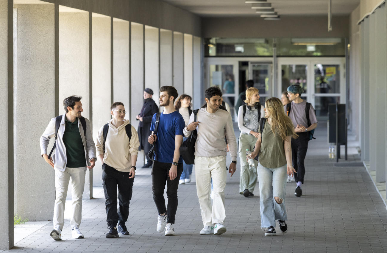 Studienalltag auf dem Campus der Freien Universität Berlin