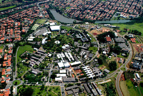 Campus von oben